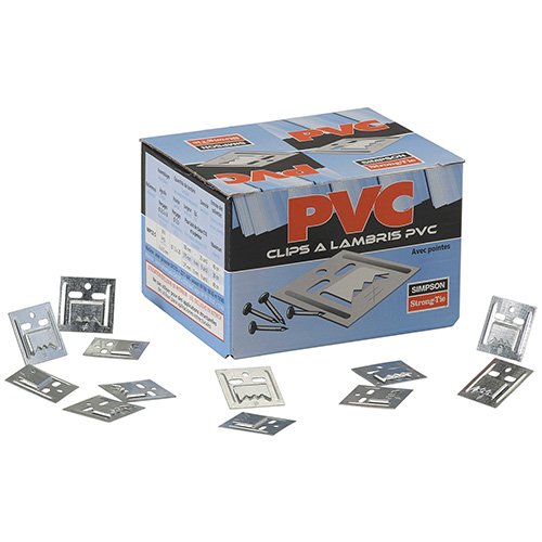 Clip voor paneelwerk PVC WPC0,5